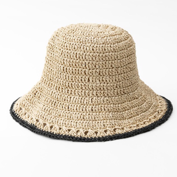 Contrast woven bucket hat 2024 - Picture 3 of 8